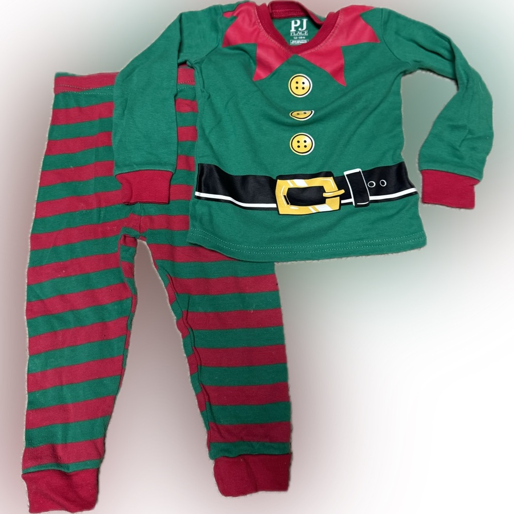 Elf Pajama Set